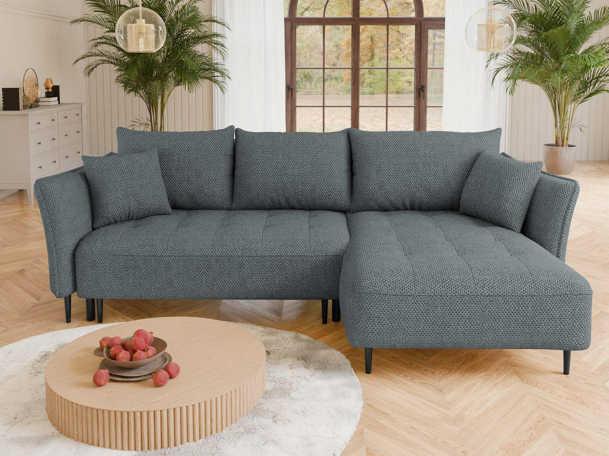Divano angolare TrendyNest Cervon (Onega 07)