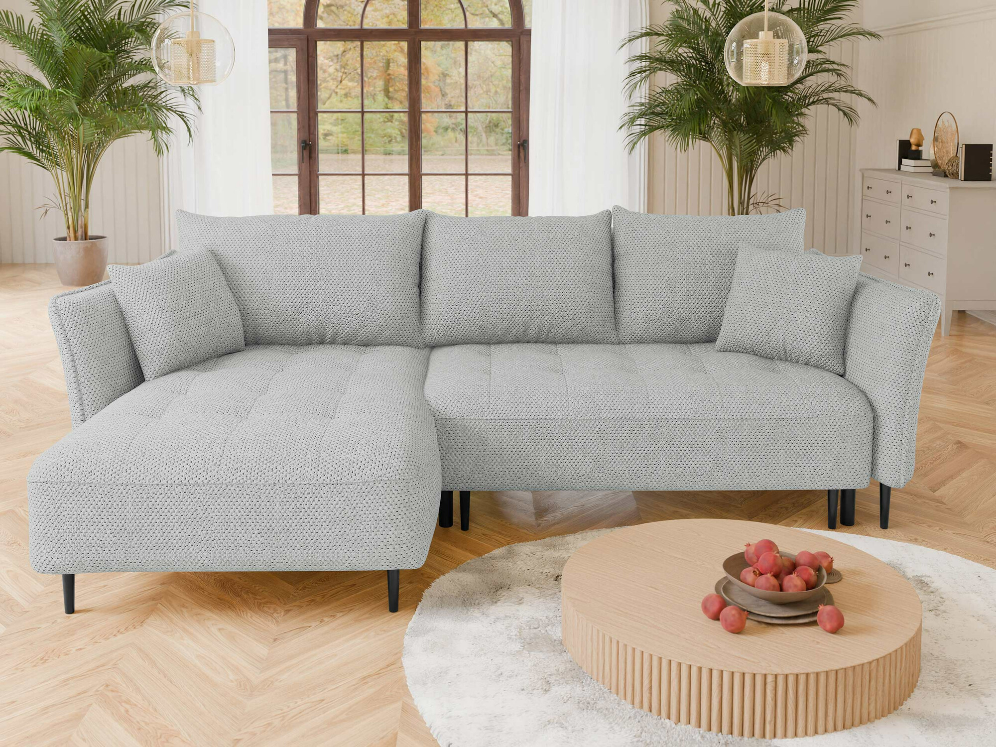 Divano angolare TrendyNest Cervon (Onega 08)