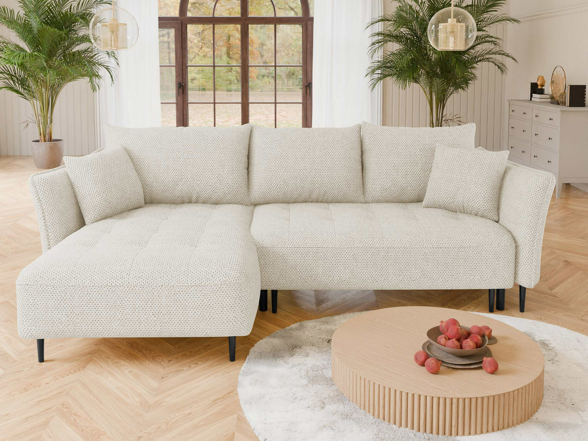 Divano angolare TrendyNest Cervon (Onega 14)
