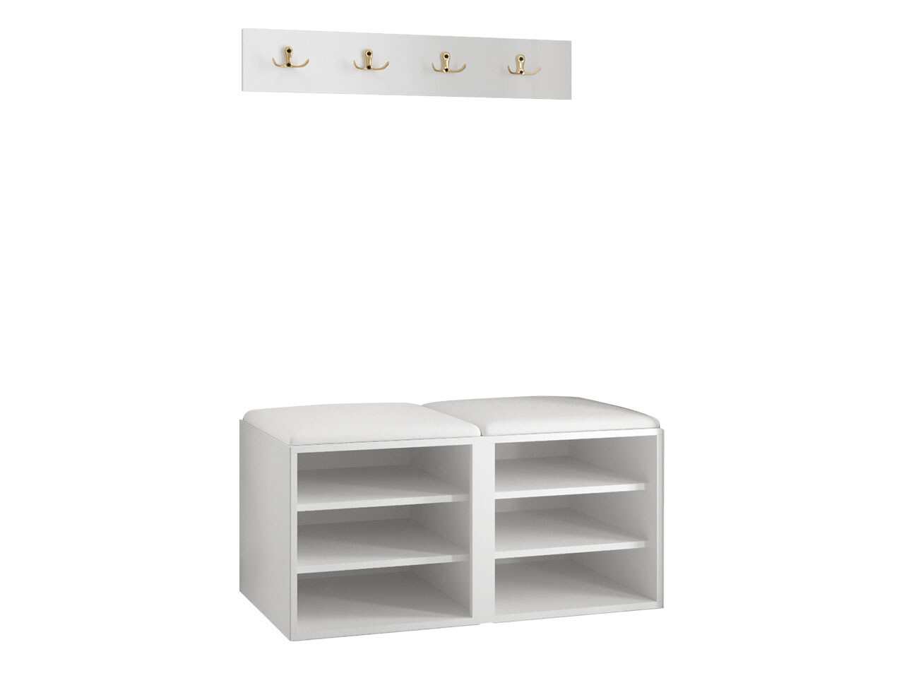 Set arredo da corridoio Hartford 384 (Eco pelle Soft 011)