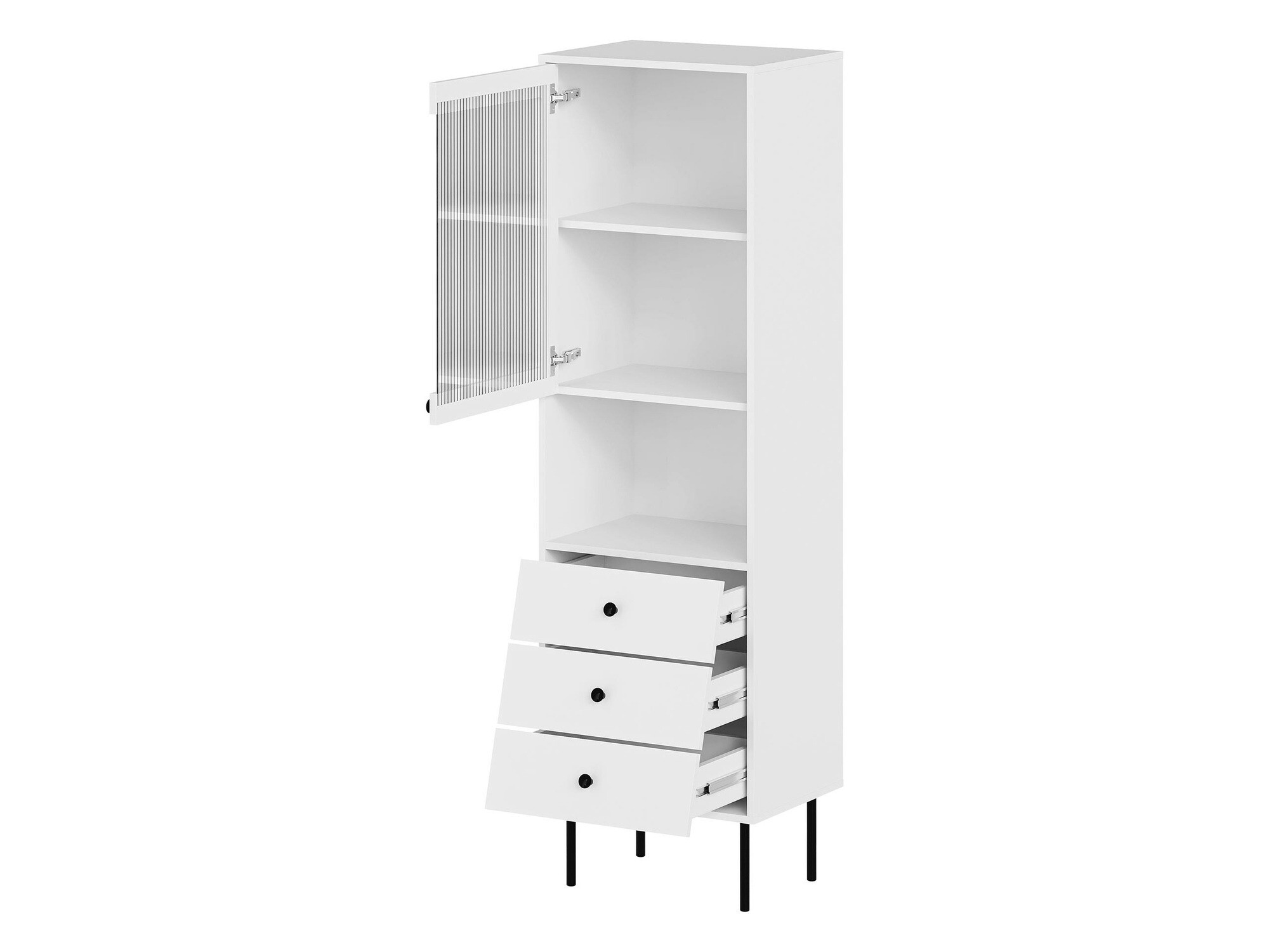 Parete attrezzata Feletri 109 (Bianco)