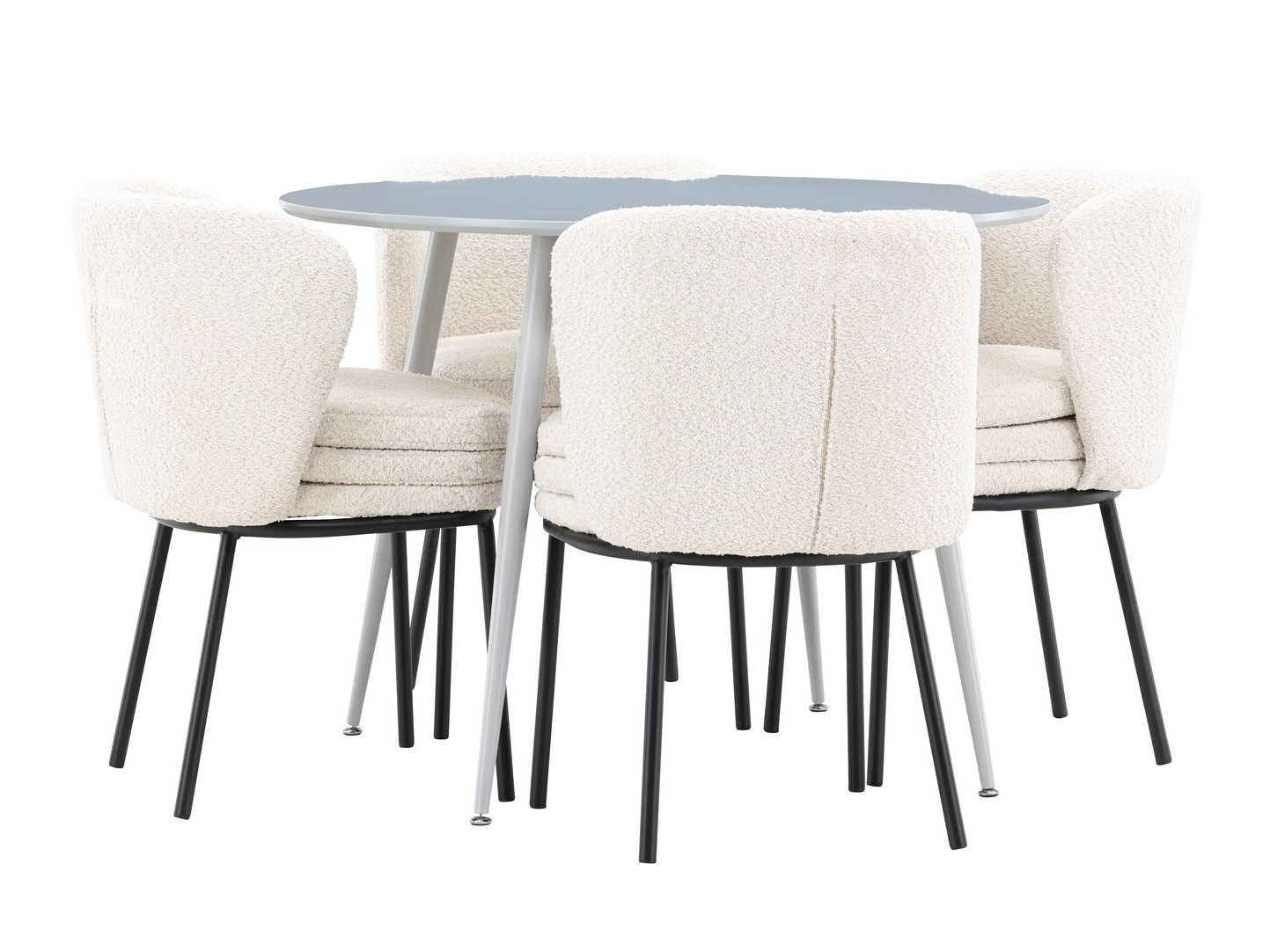 Set sala da pranzo Dallas 4561 (Grigio)