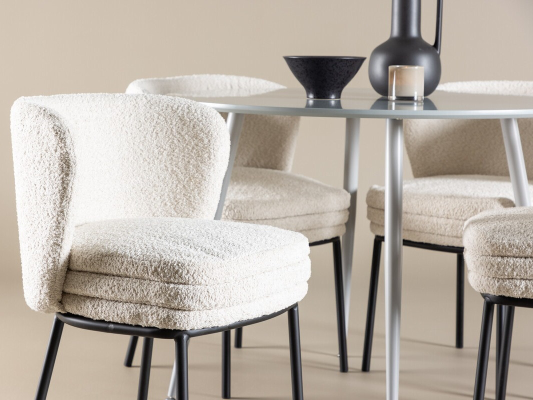 Set sala da pranzo Dallas 4561 (Grigio)