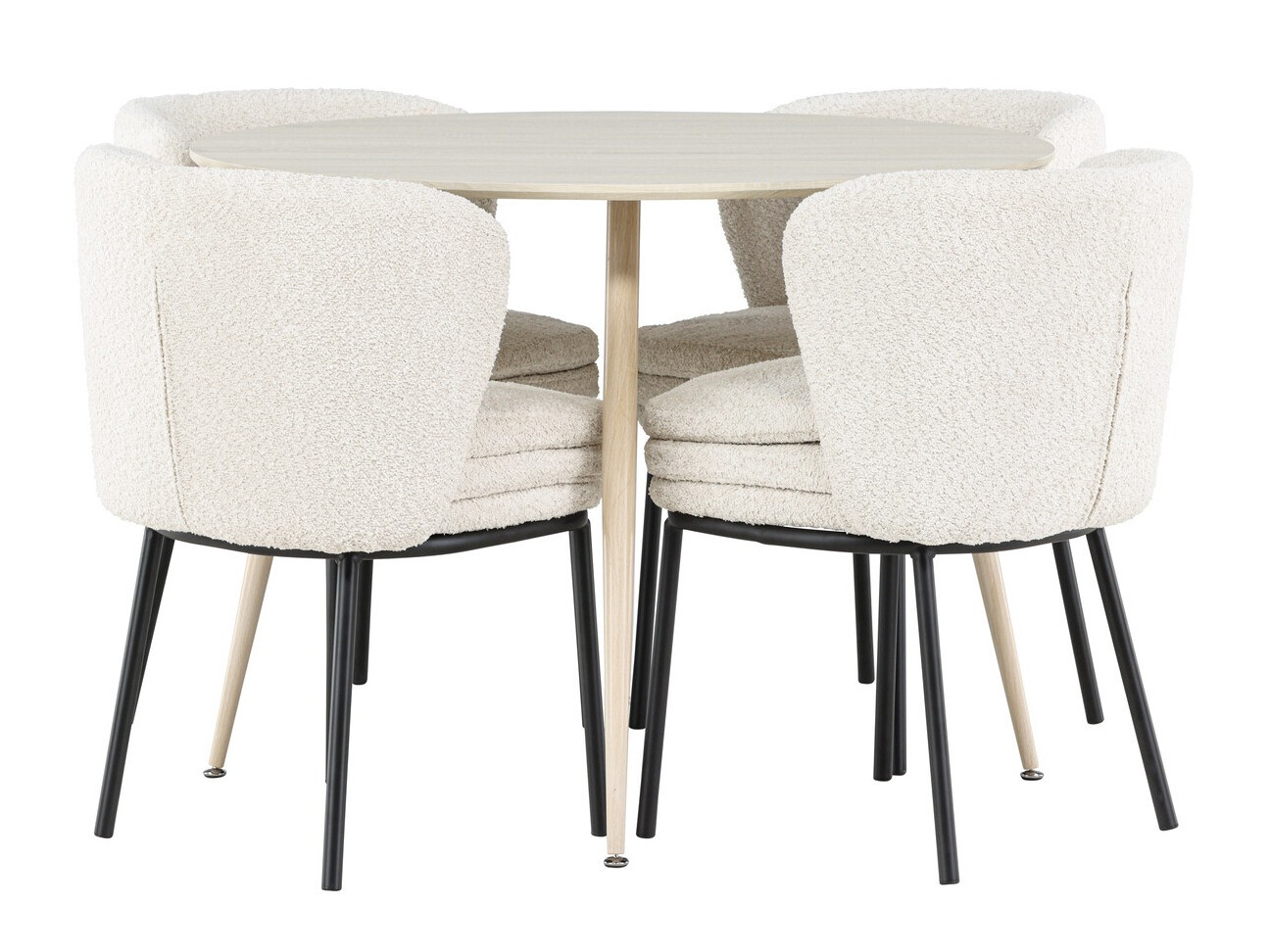 Set sala da pranzo Dallas 4561 (Luminoso legno)
