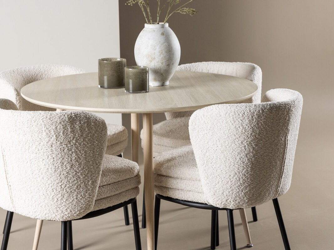 Set sala da pranzo Dallas 4561 (Luminoso legno)