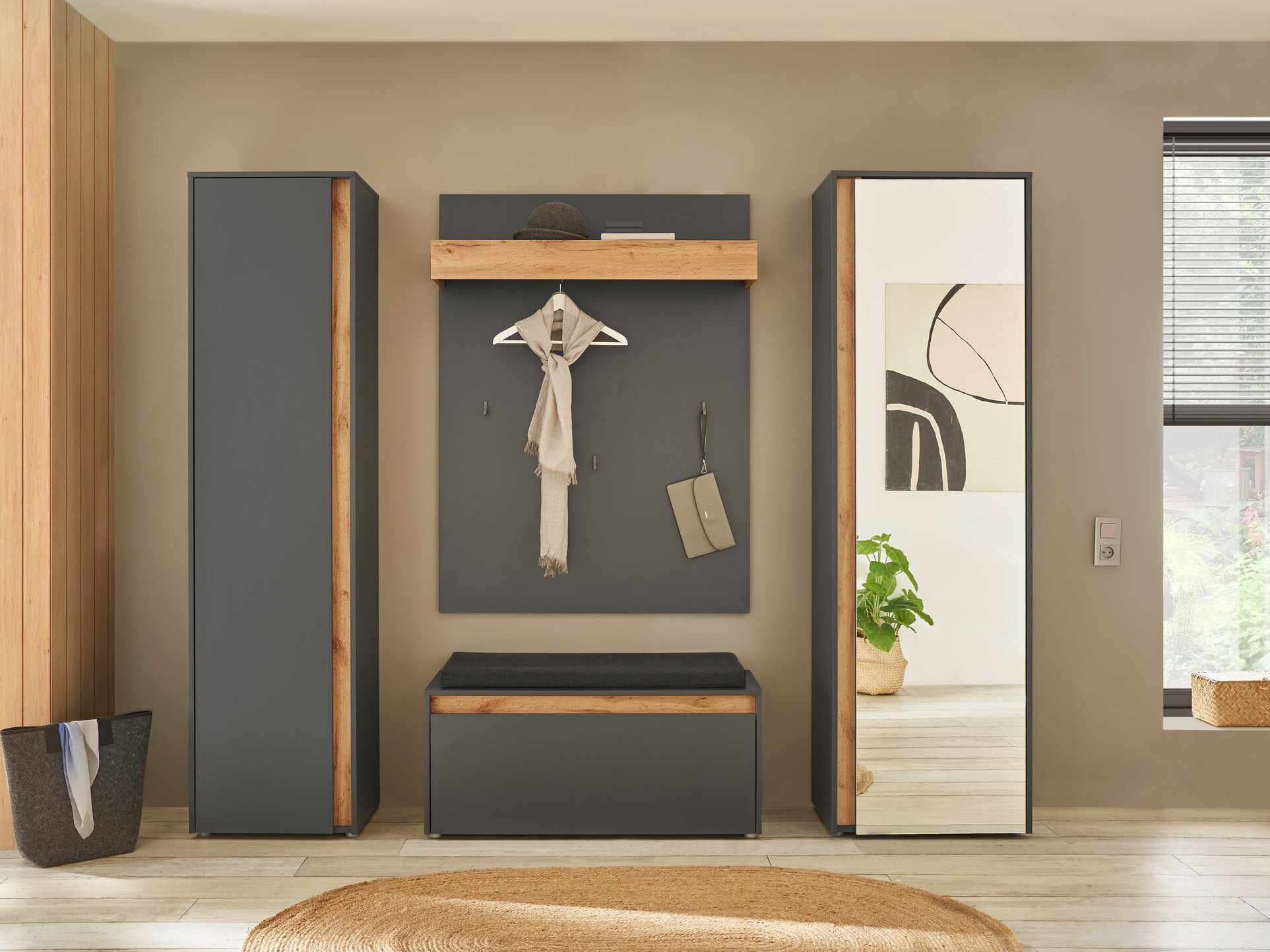 Armadio Elbsori 160 (Antracite)