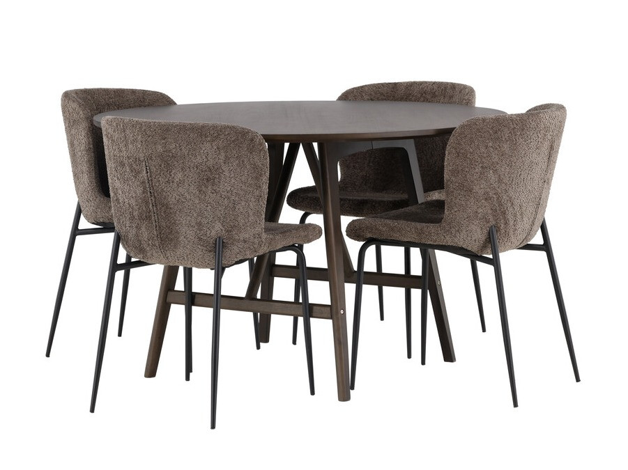 Set sala da pranzo Dallas 4570 (Marrone)