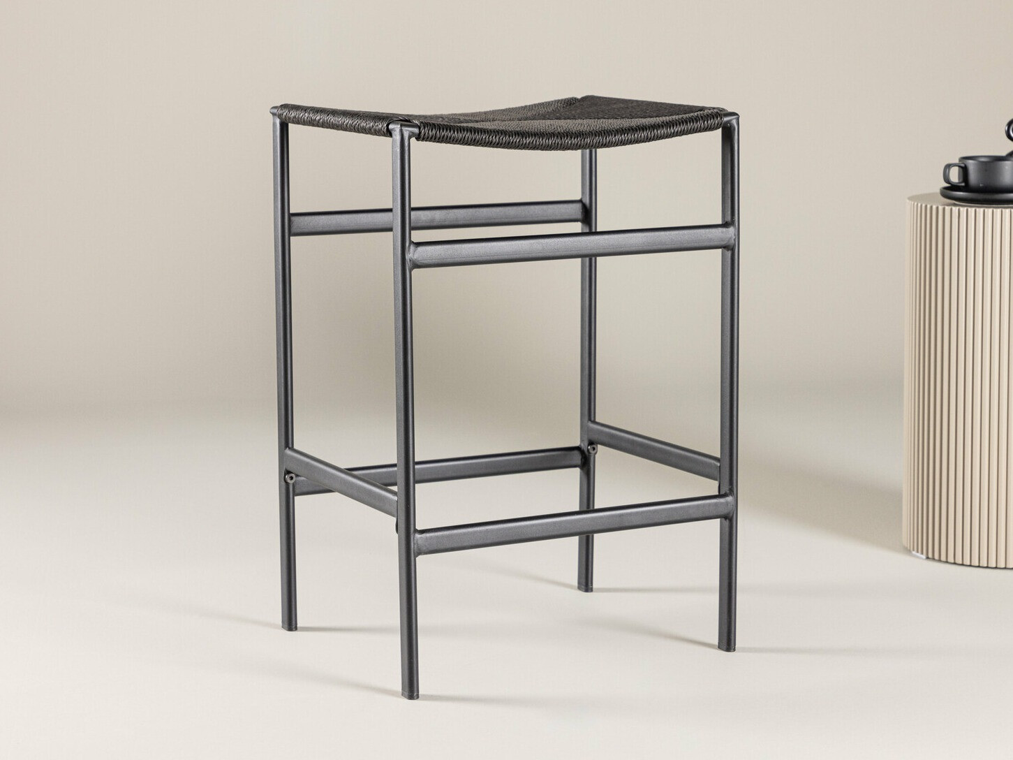 Sgabello da bar Dallas 4564 (Nero)