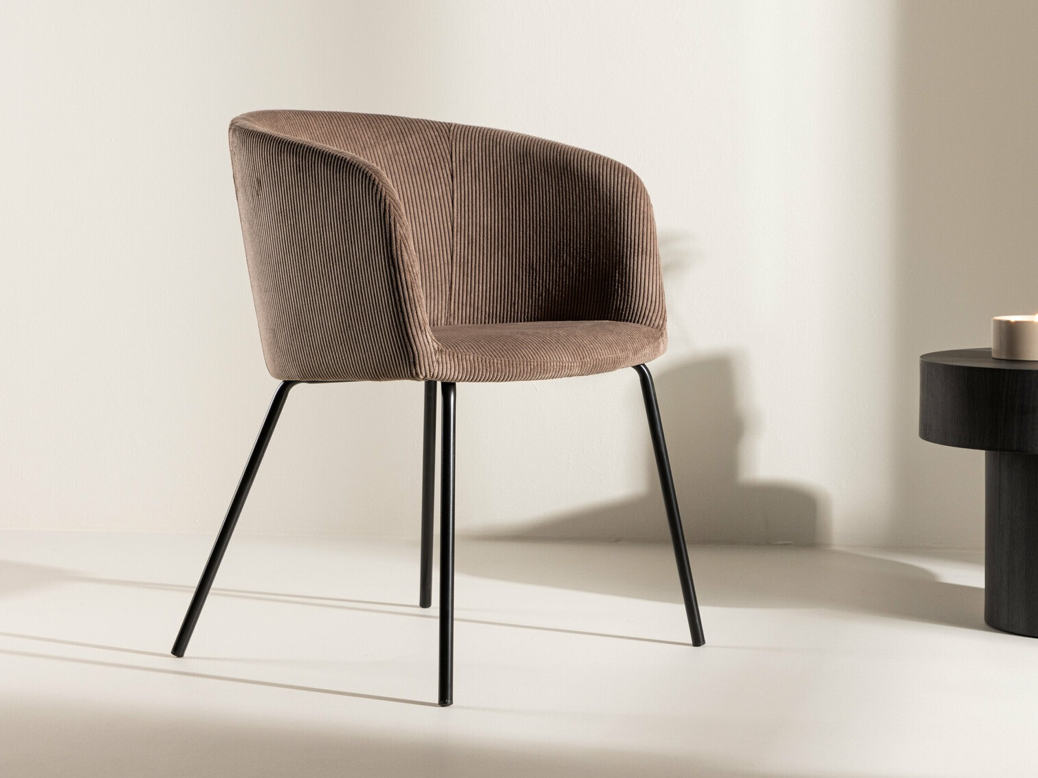 Sedia Dallas 2603 (Marrone + Nero)