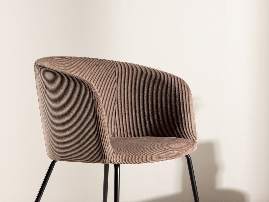 Sedia Dallas 2603 (Marrone + Nero)