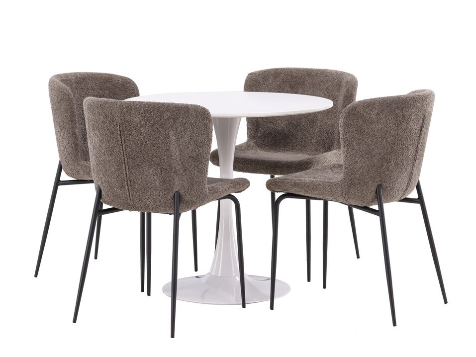 Set sala da pranzo Dallas 4590 (Marrone)