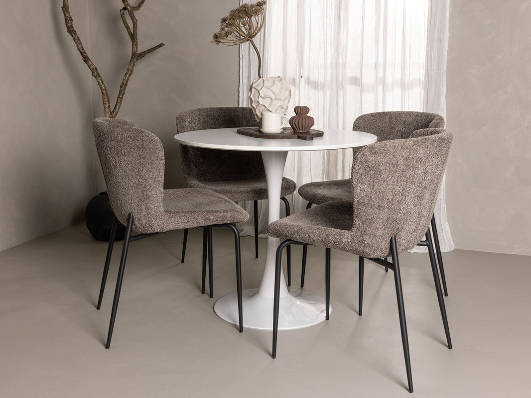 Set sala da pranzo Dallas 4590 (Marrone)