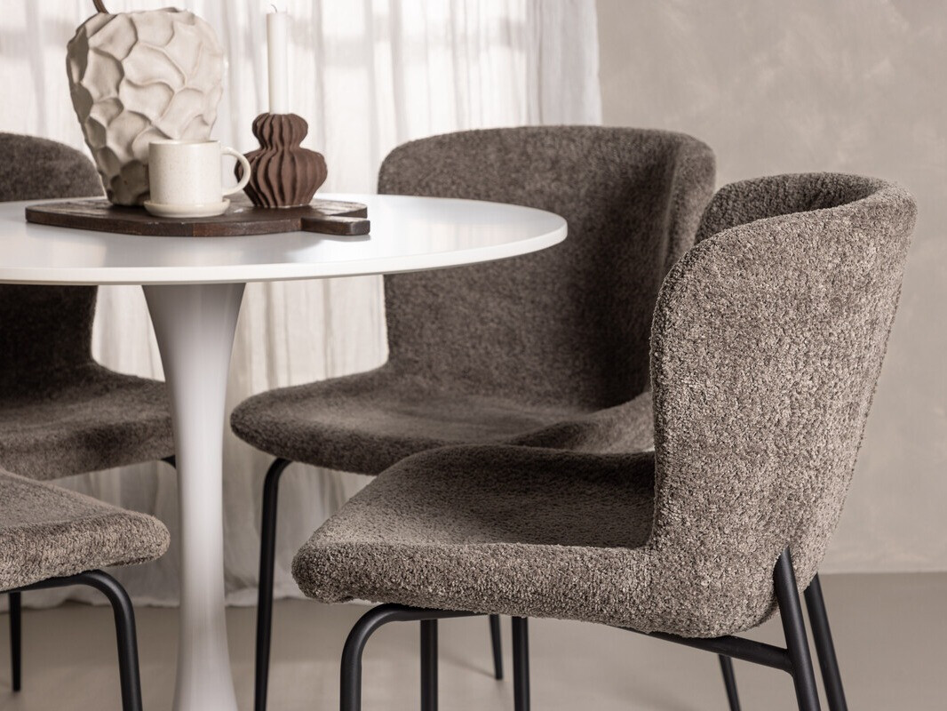 Set sala da pranzo Dallas 4590 (Marrone)