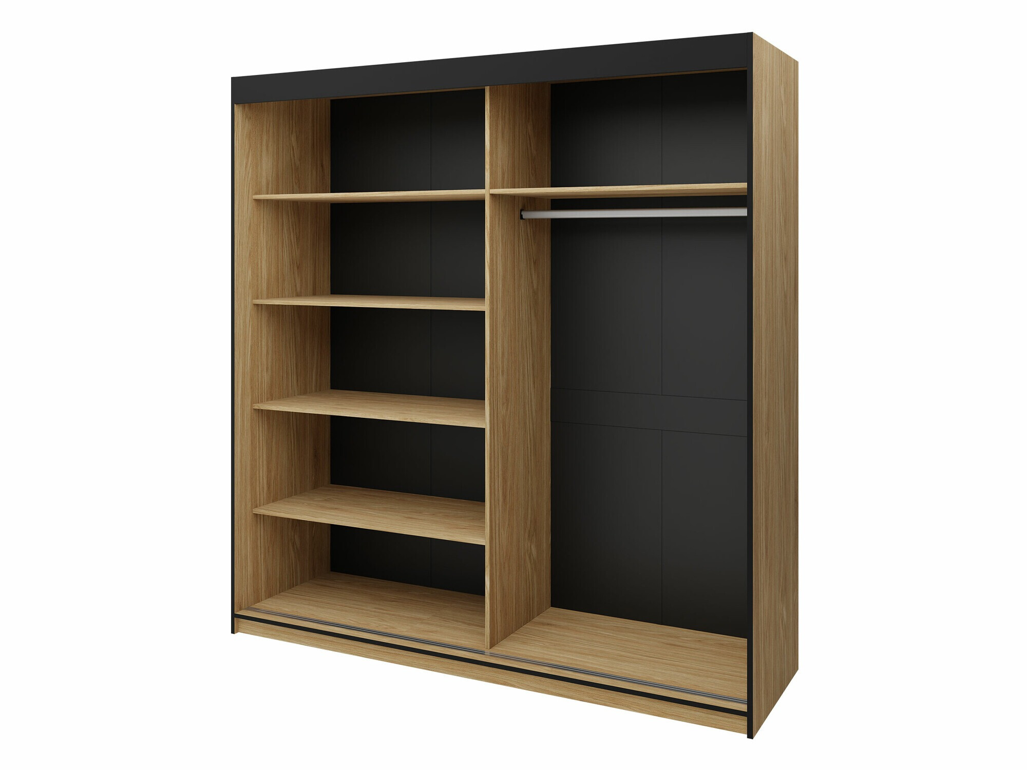 Armadio Tenreme 100 (Quercia + Nero)