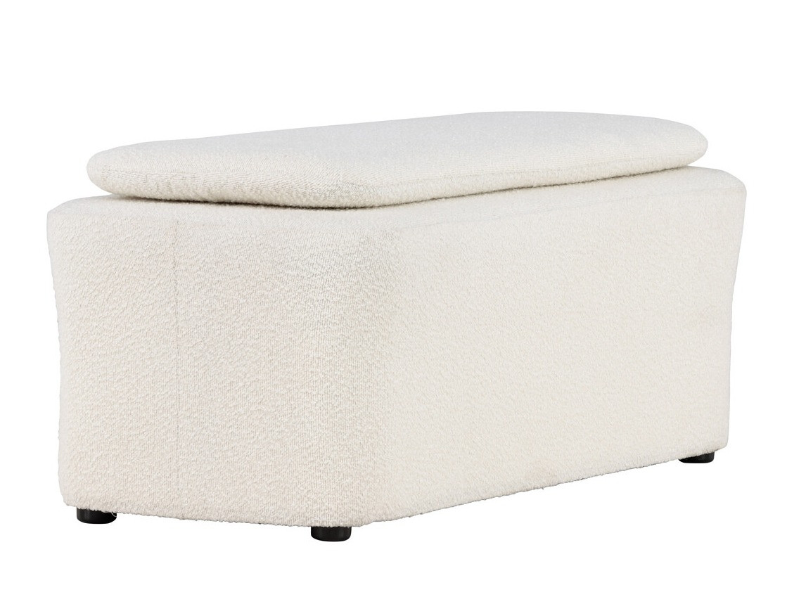 Panca imbottita Dallas 4602 (Bianco)