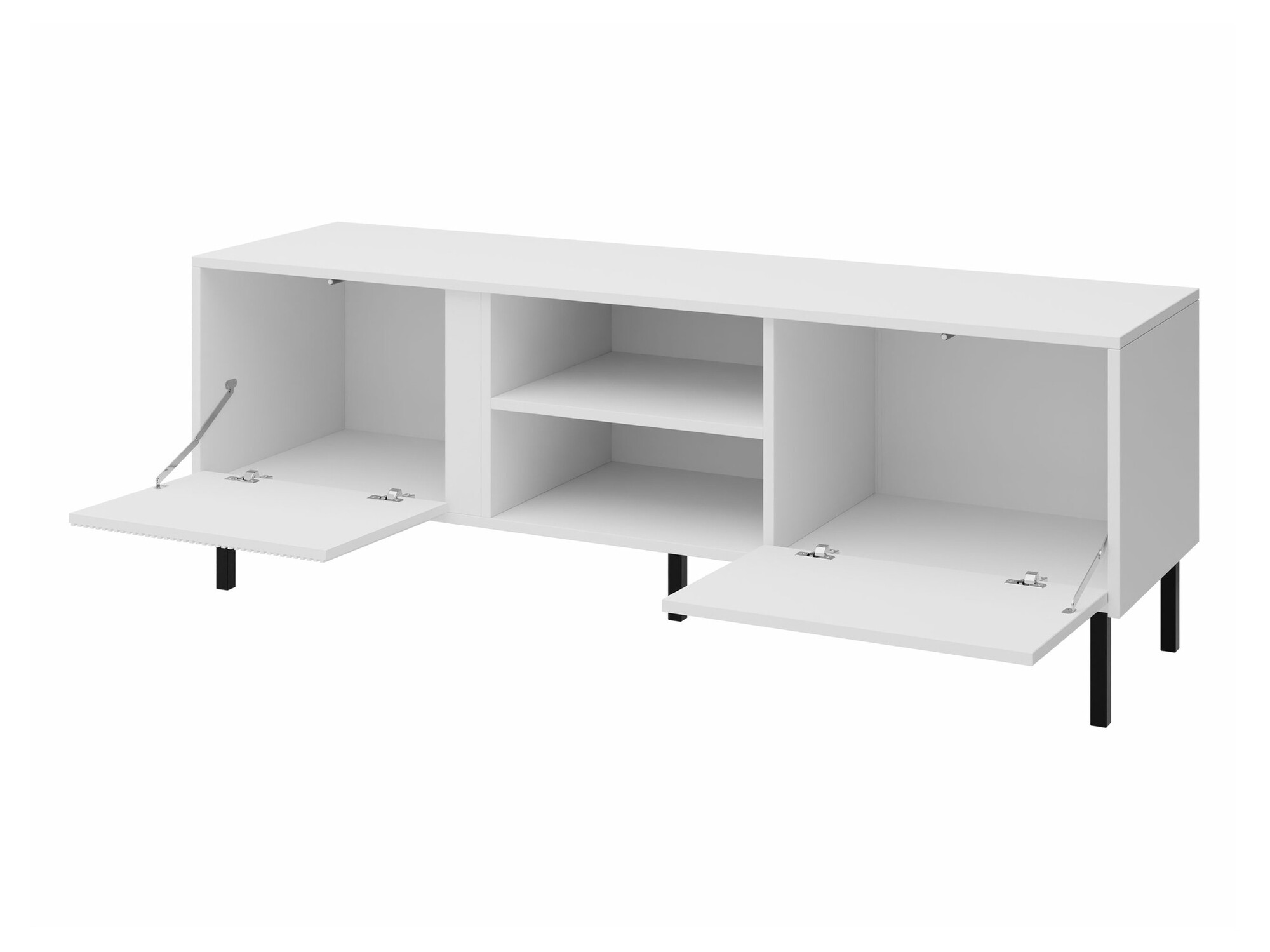 Parete attrezzata Lumiri 108 (Quercia + Nero)