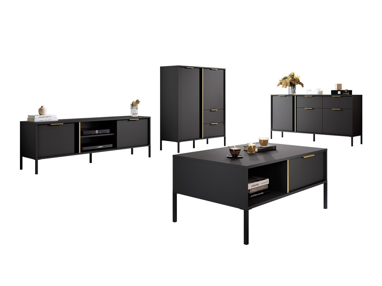 Parete attrezzata Velsoru 108