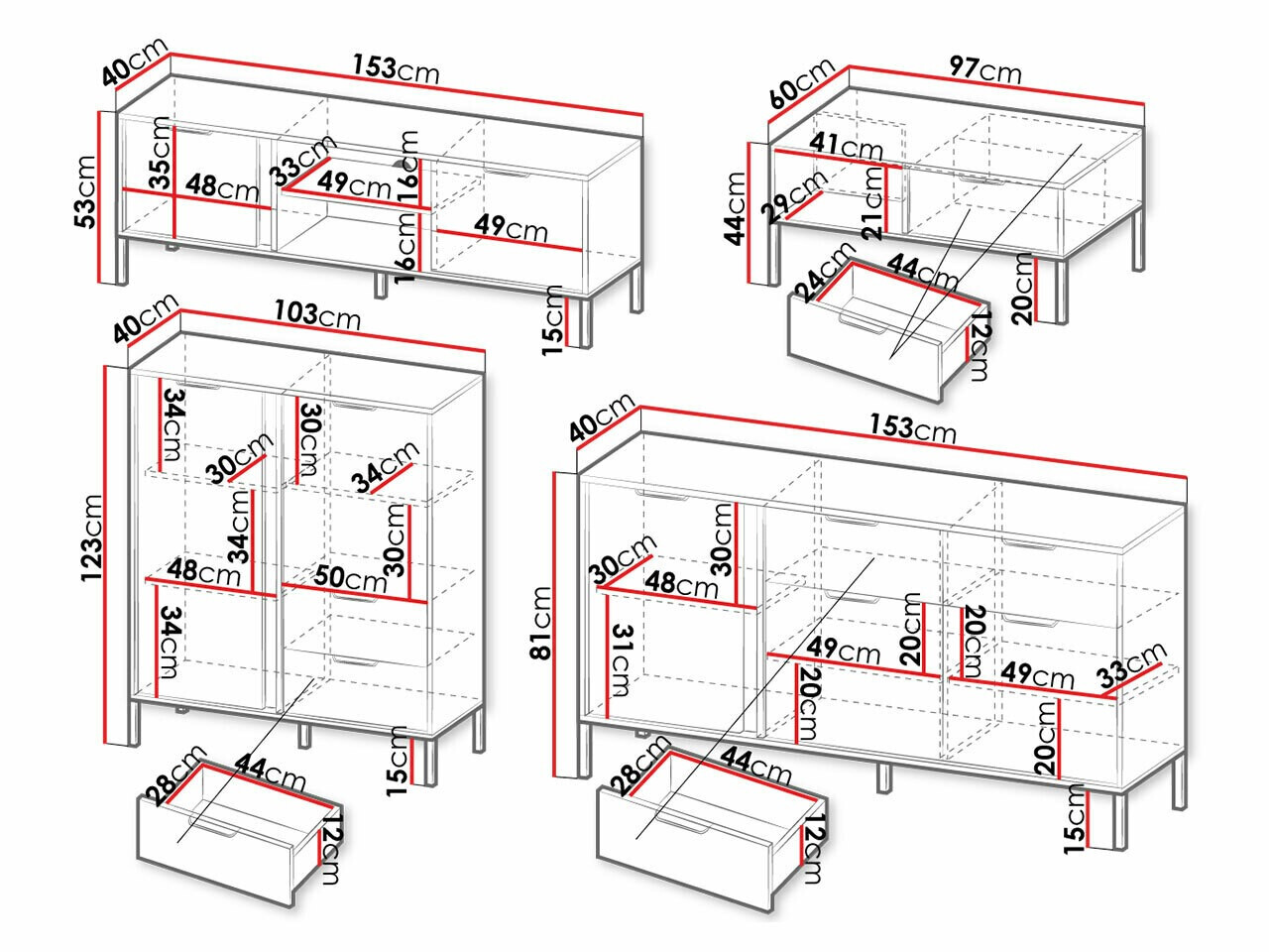Parete attrezzata Velsoru 108