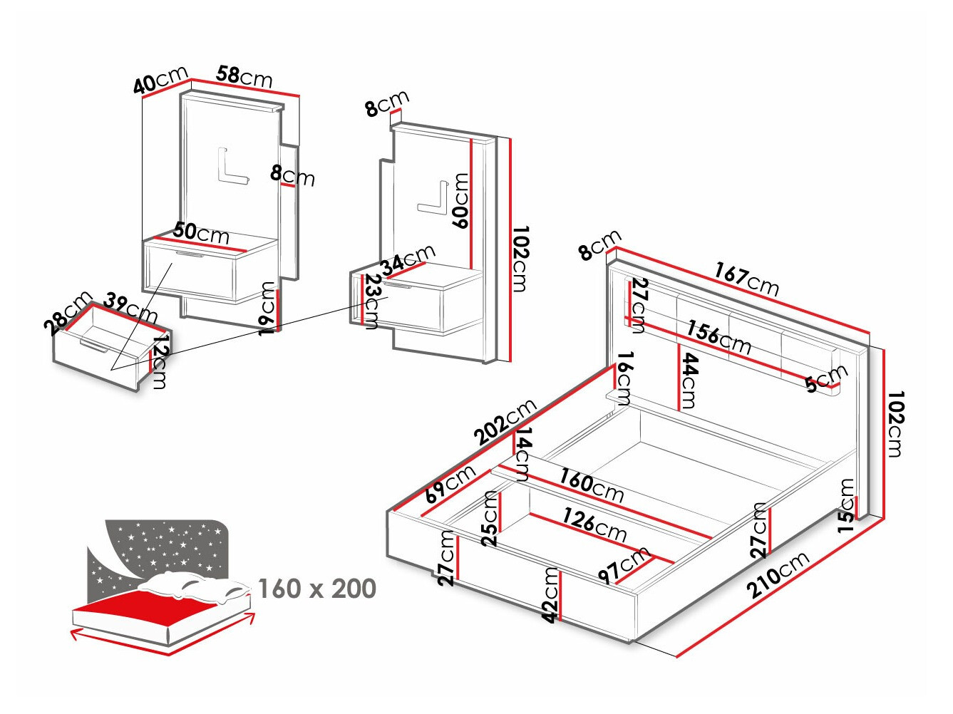 Letto Flodale 103 (Con)