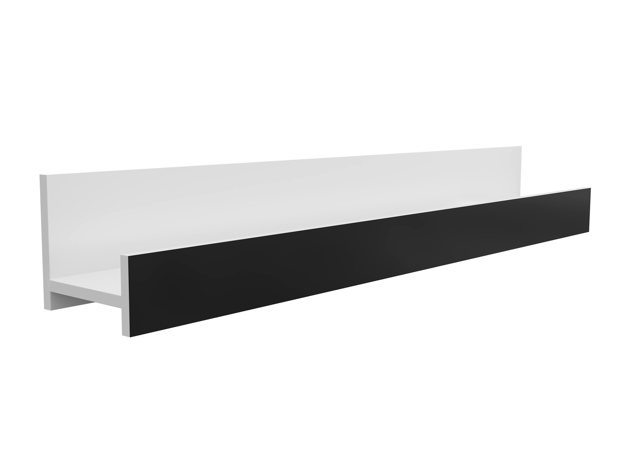 Mensola Florem (Bianco + Bianco lucido + Nero lucido)