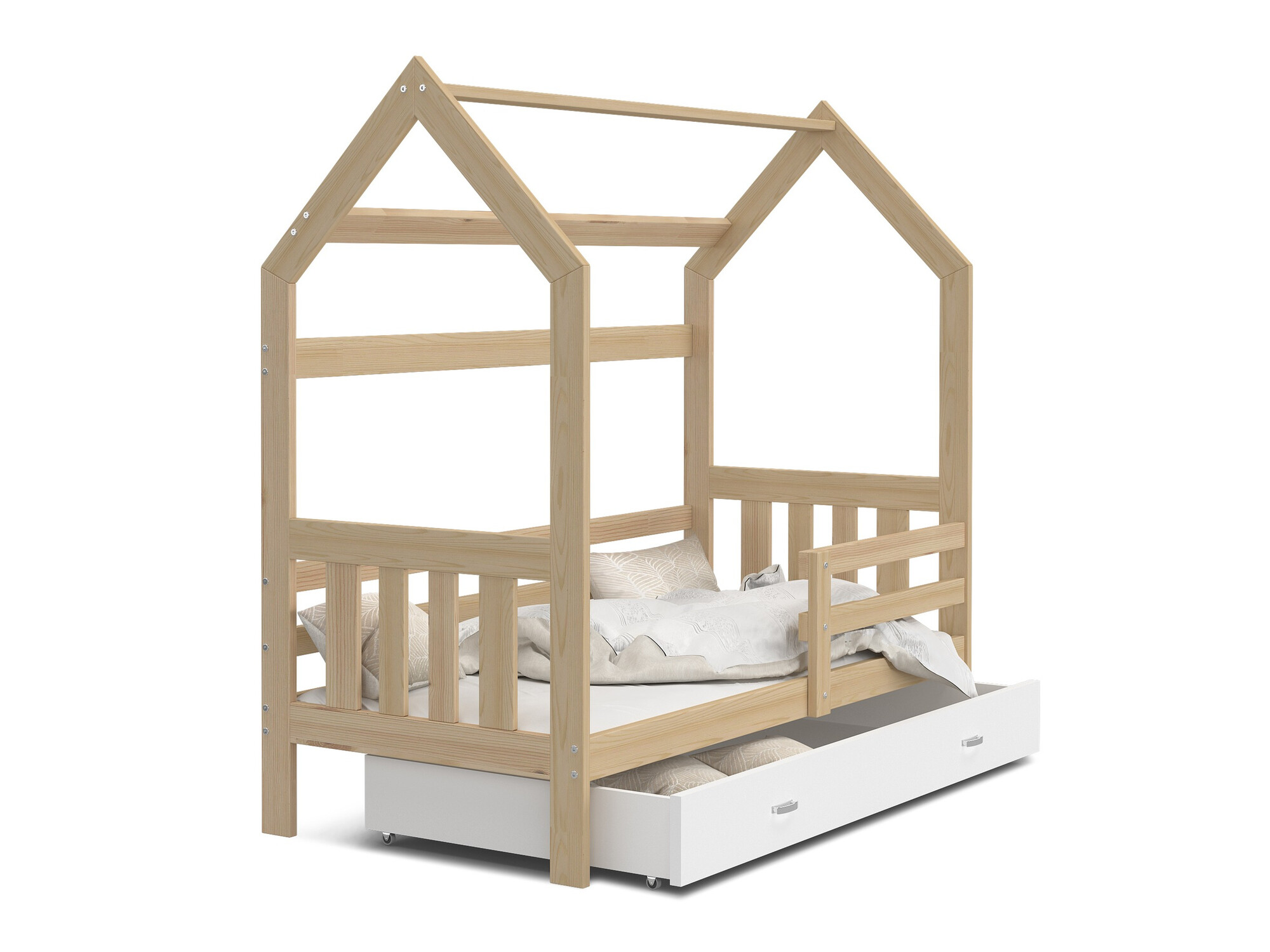 Letto Aurora 122 (Pino)