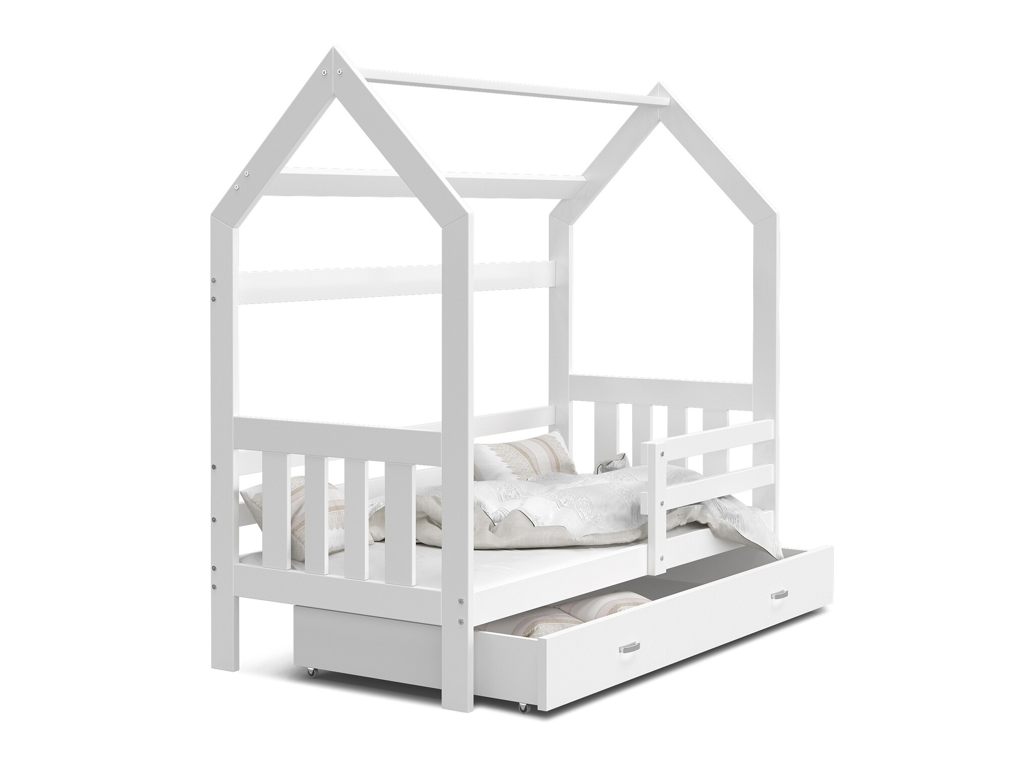 Letto Aurora 123 (Bianco)