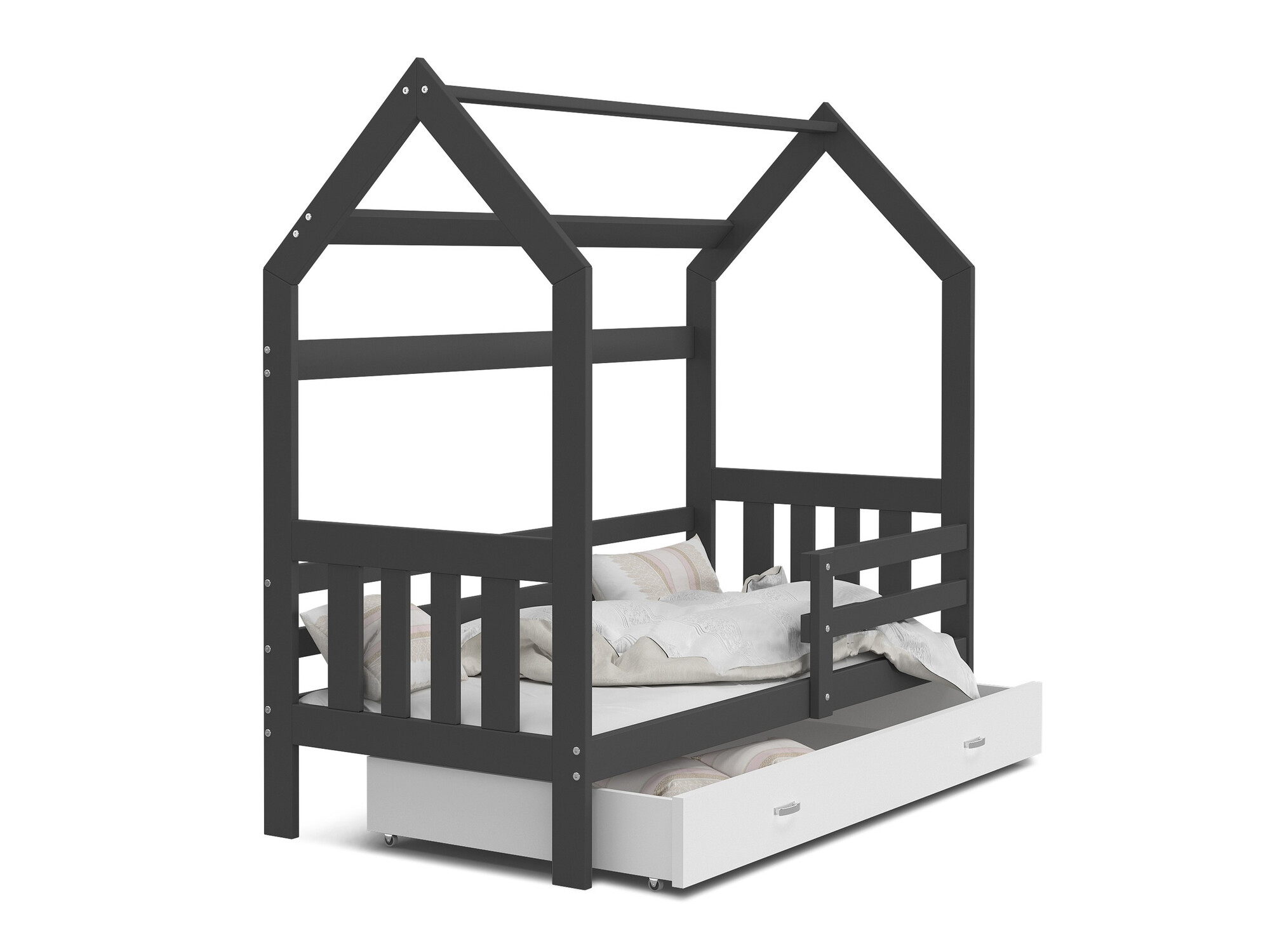 Letto Aurora 123 (Grigio)