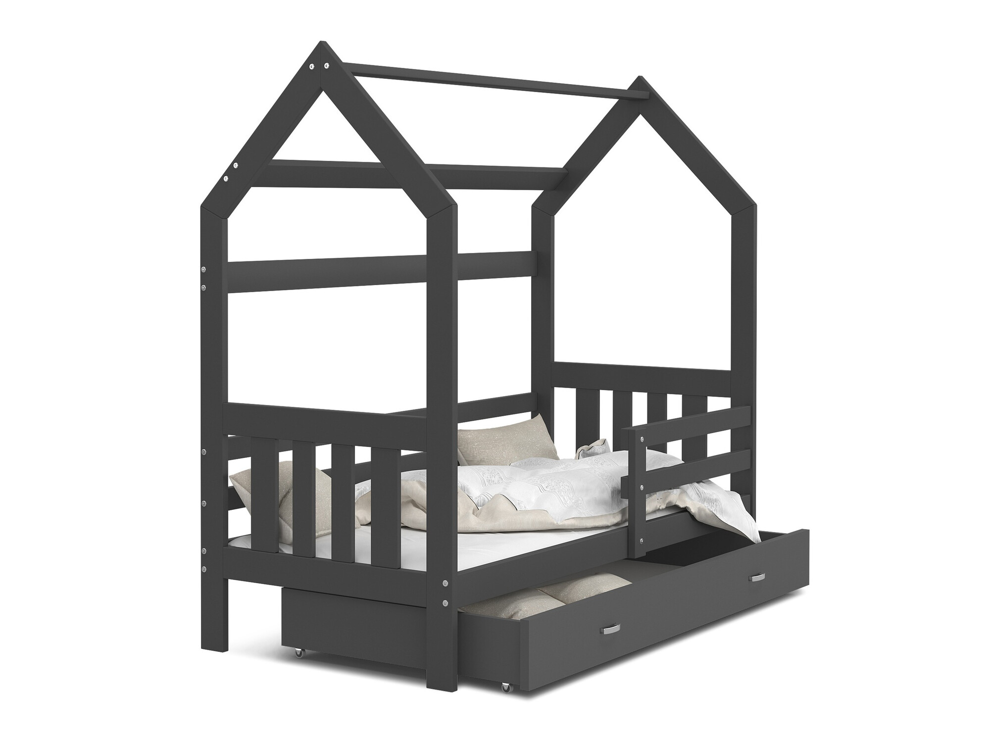 Letto Aurora 123 (Grigio)