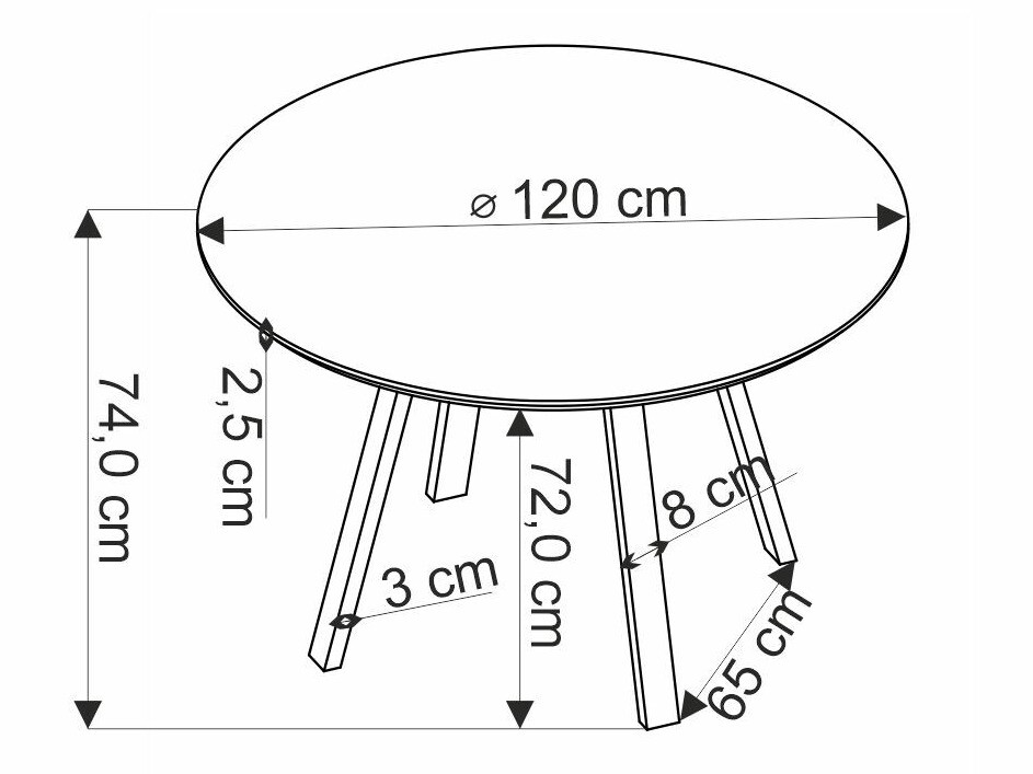 Set sala da pranzo Houston 1876
