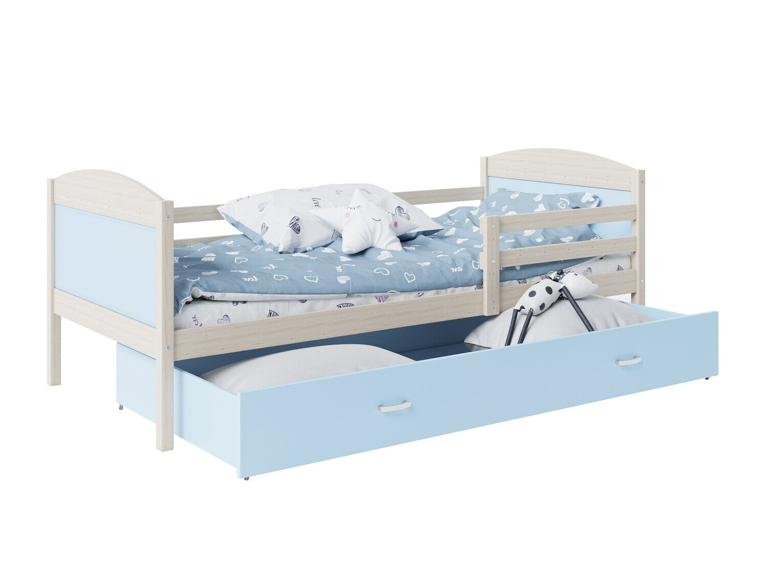 Letto Aurora 129 (Pino)
