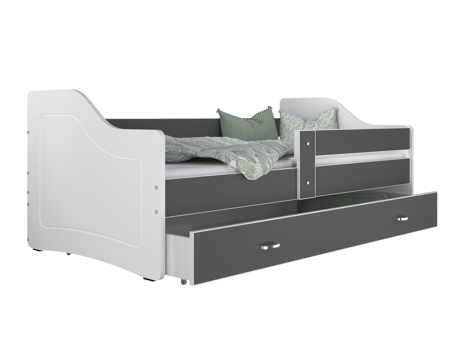 Letto Aurora 136 (Grigio)