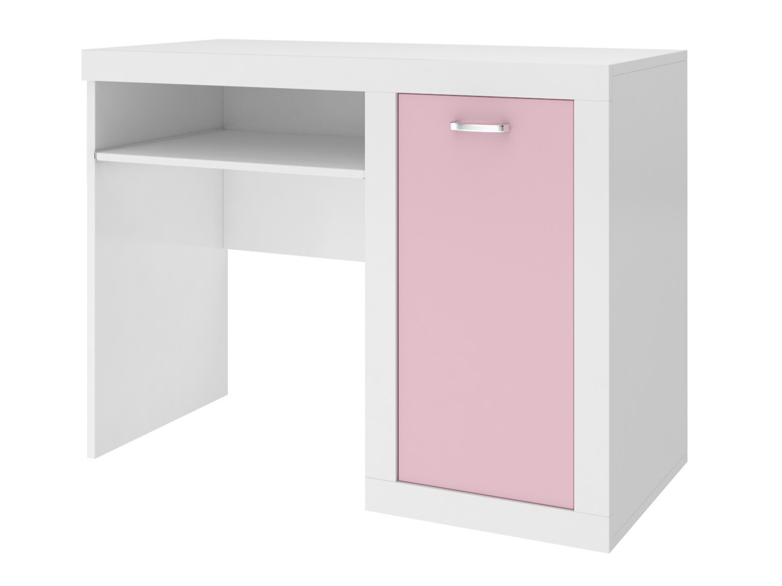 Scrivania da ufficio Tentive 102 (Bianco + Fucsia)