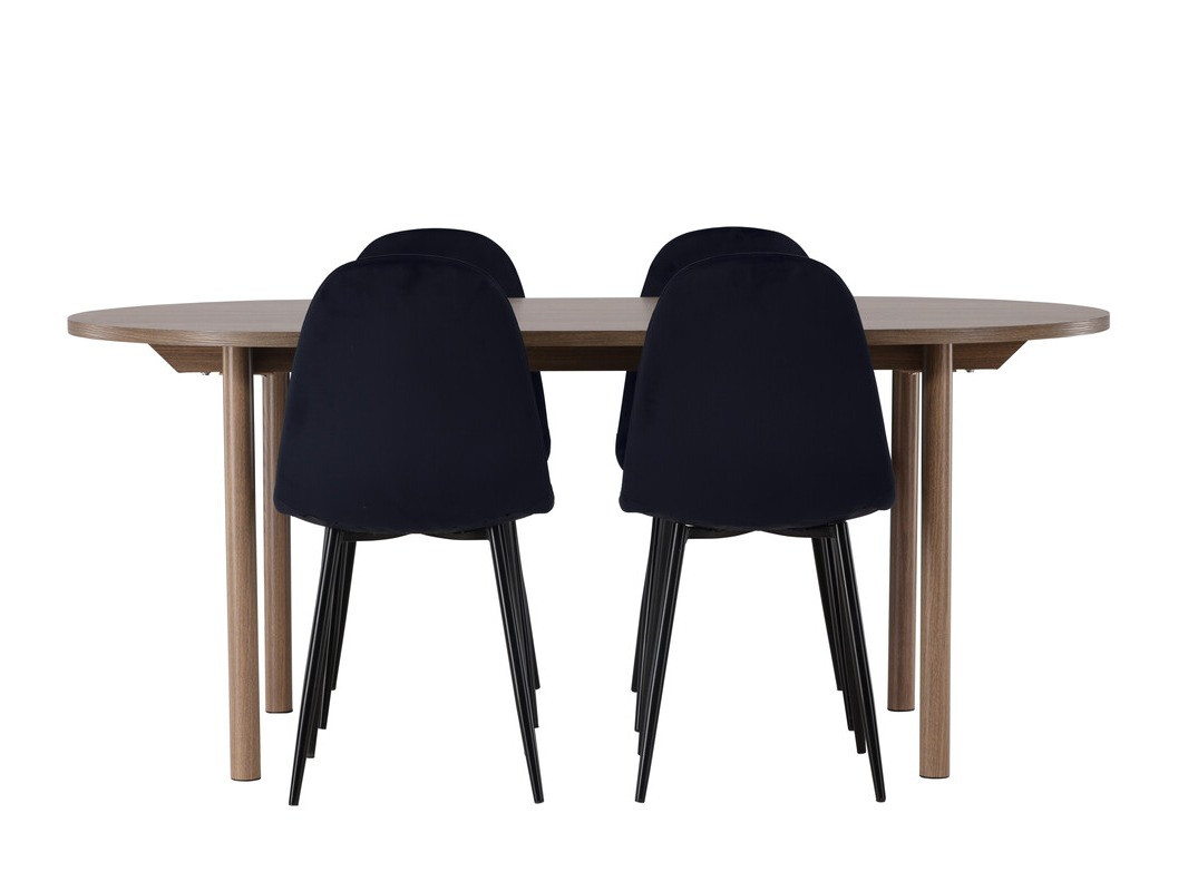 Set sala da pranzo Dallas 4612 (Marrone)