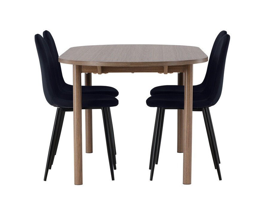 Set sala da pranzo Dallas 4612 (Marrone)