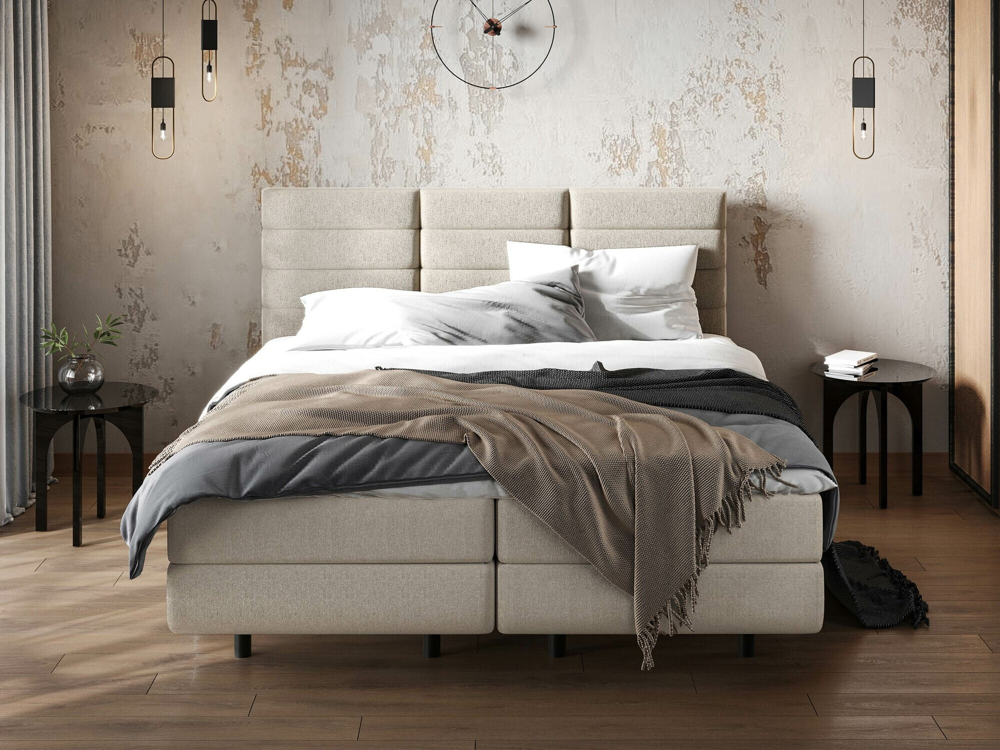 Letto continentale ComfiDream Serena (Barrel 04)