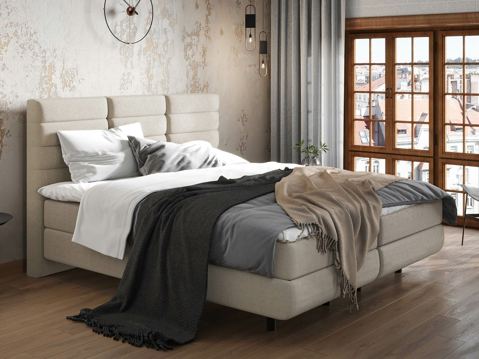 Letto continentale ComfiDream Serena (Barrel 04)