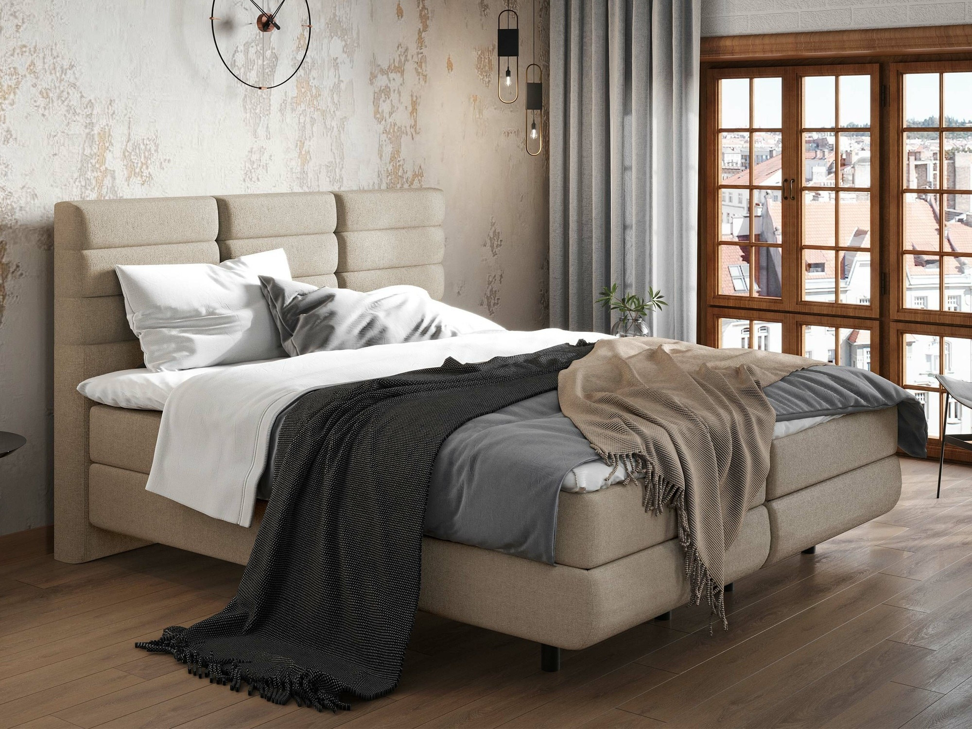 Letto continentale ComfiDream Serena (Barrel 09)