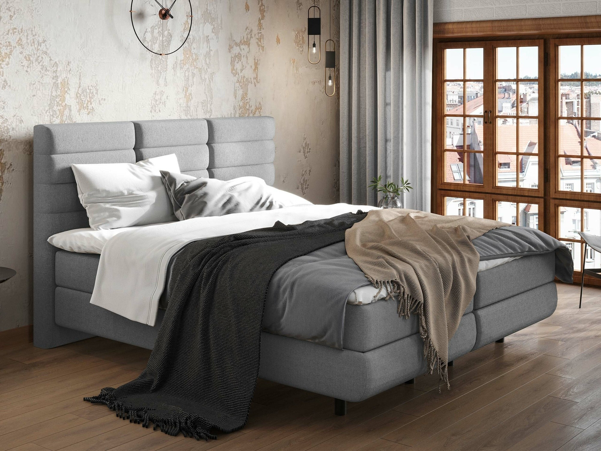 Letto continentale ComfiDream Serena (Barrel 90)