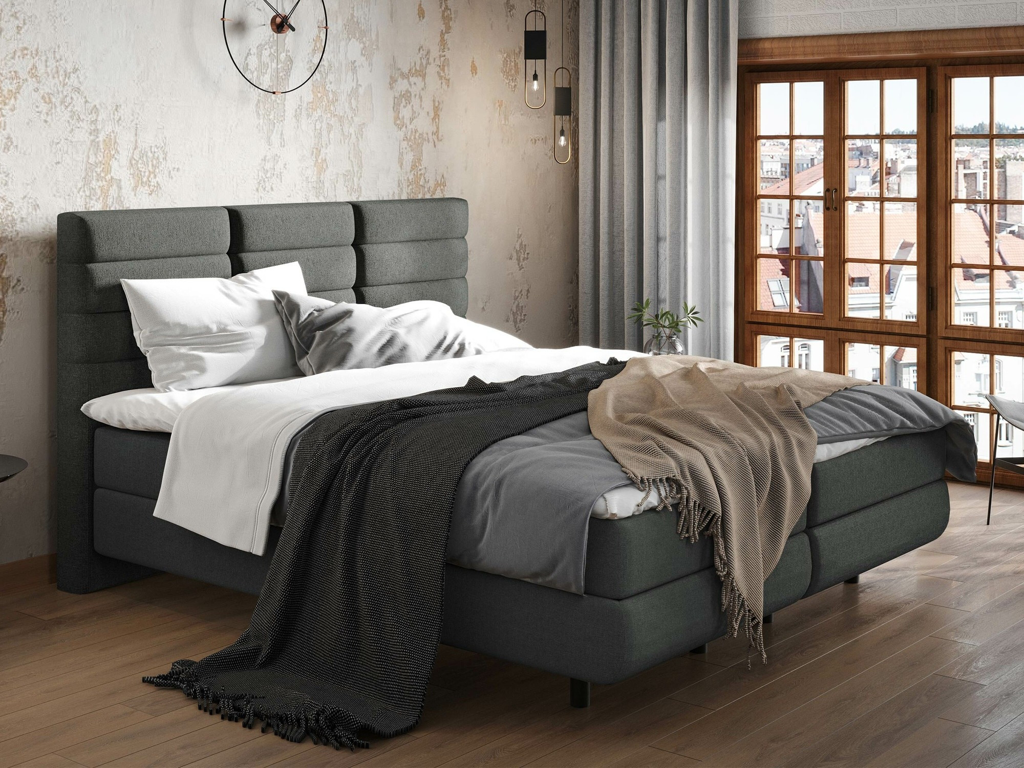 Letto continentale ComfiDream Serena (Barrel 97)