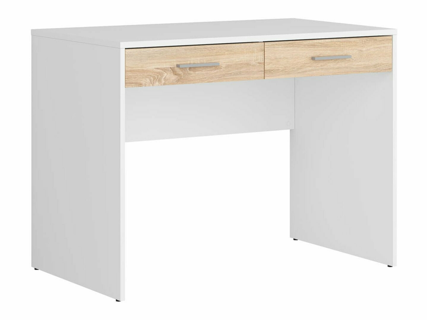 Scrivania da ufficio Novsore 109 (Bianco + Sonoma quercia)