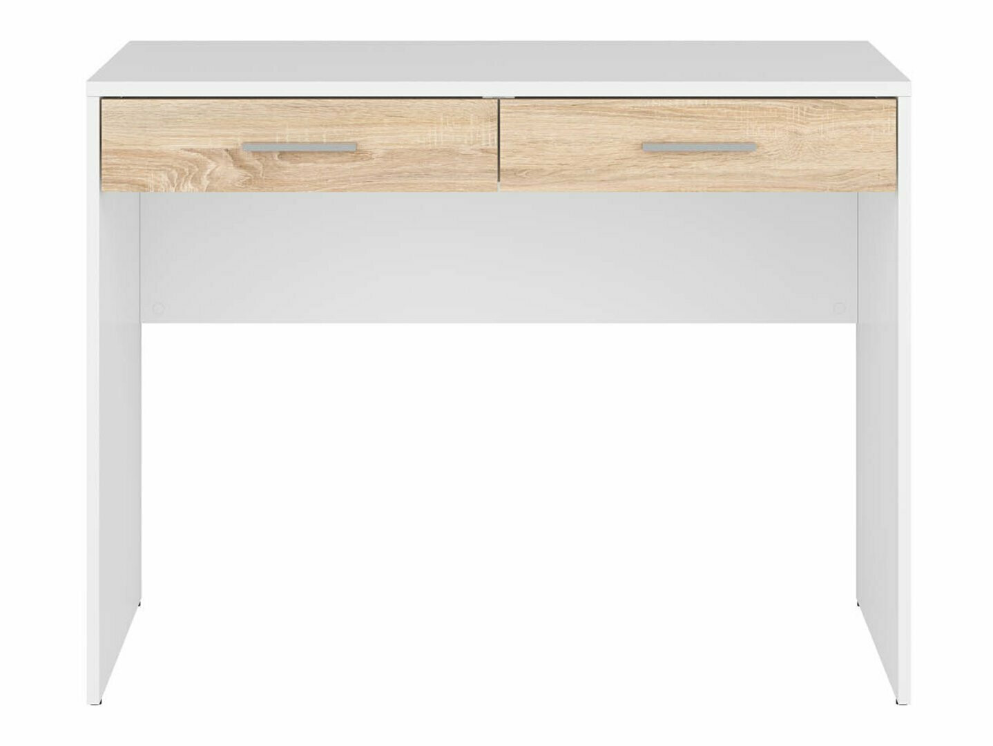 Scrivania da ufficio Novsore 109 (Bianco + Sonoma quercia)