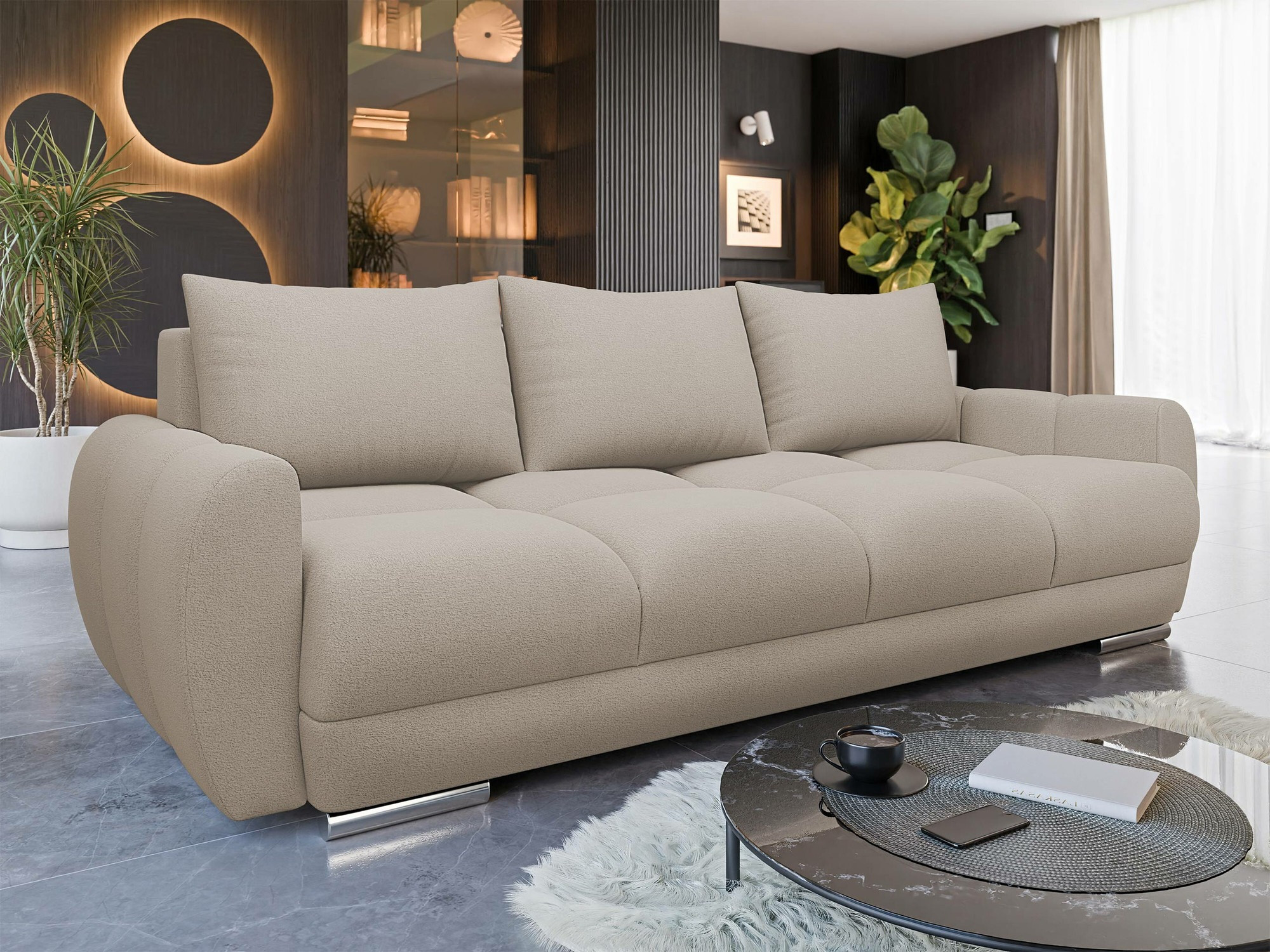 Divano letto Signis III (Velo 623)