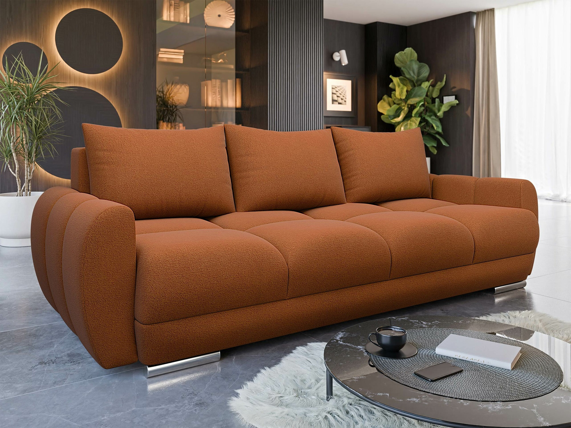 Divano letto Signis III (Velo 627)