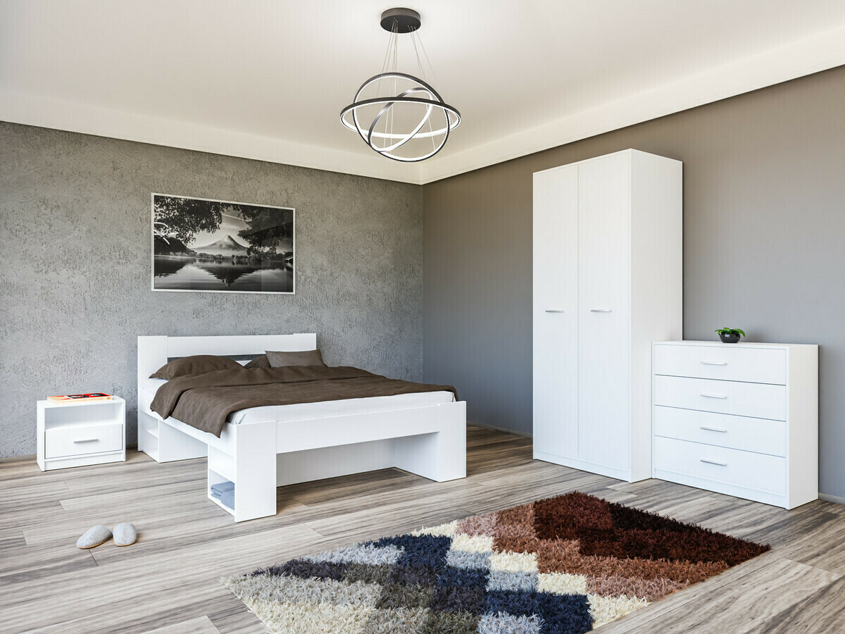 Armadio Novsore 120 (Bianco)