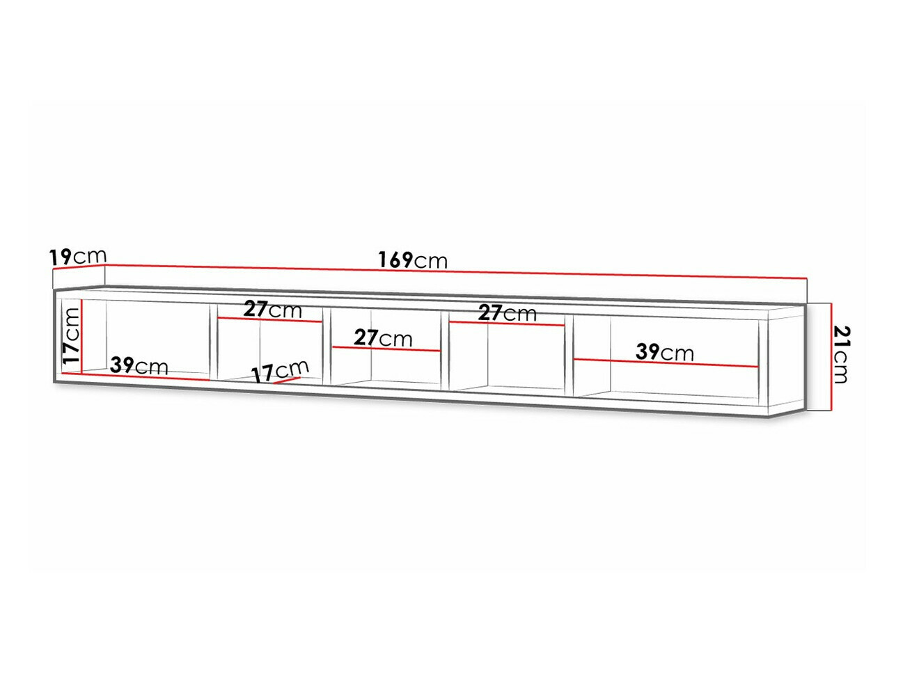 Parete attrezzata Torsone 104 (Antracite + Gloss antracite + Nipote di quercia)