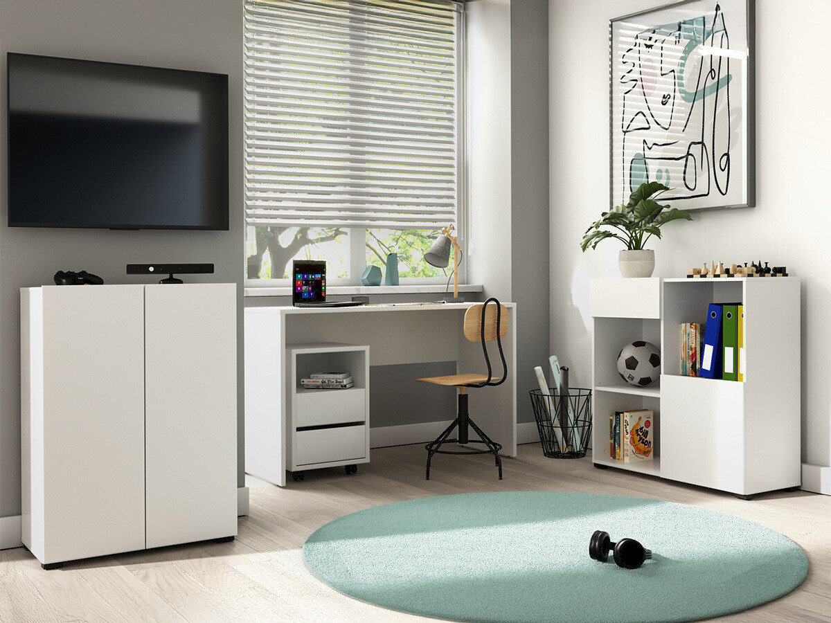 Scrivania da ufficio Austin 345 (Bianco)