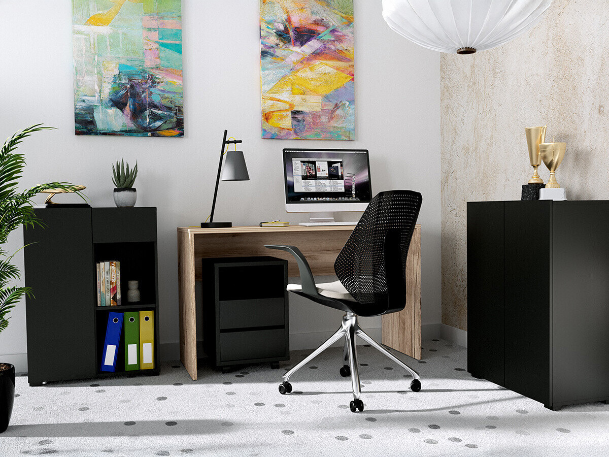 Scrivania da ufficio Austin 345 (Rovere chiaro)