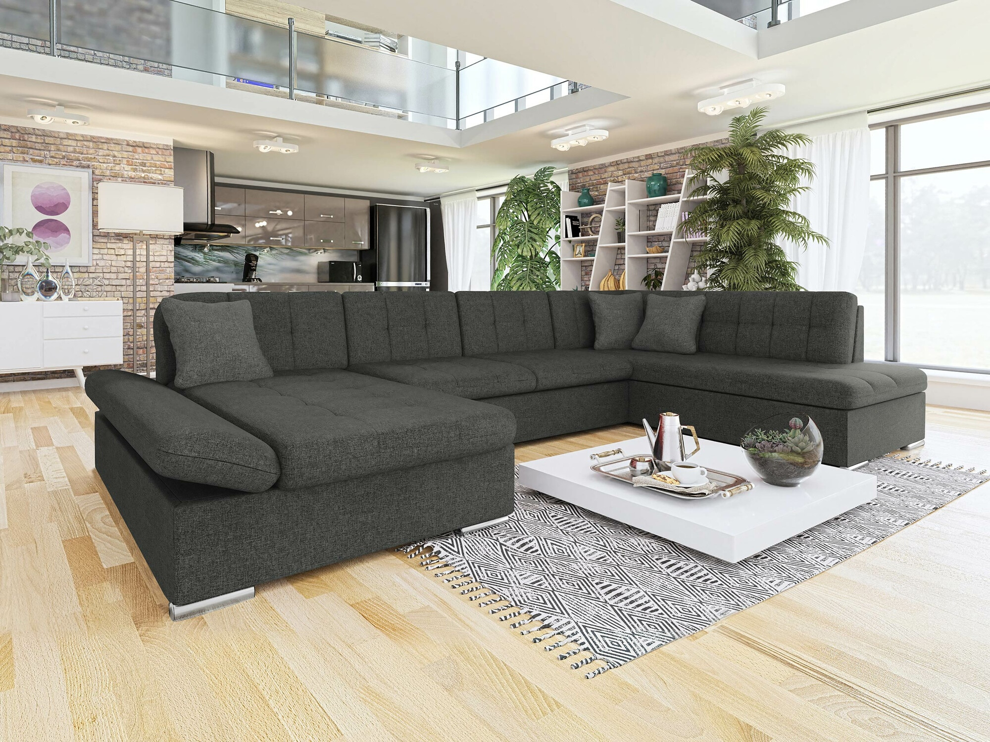 Divano angolare Comfivo Tilia (Lux 06 + Lux 05)