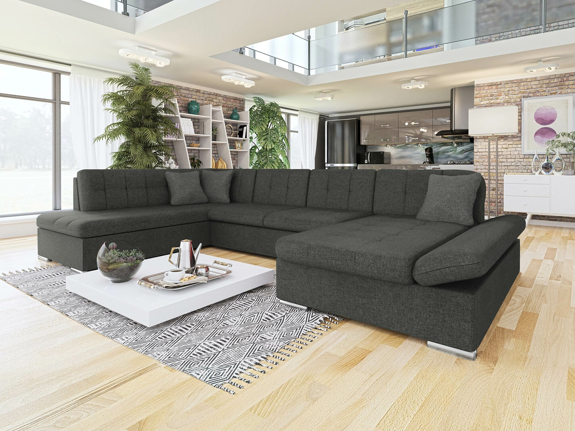 Divano angolare Comfivo Tilia (Lux 06 + Lux 05)