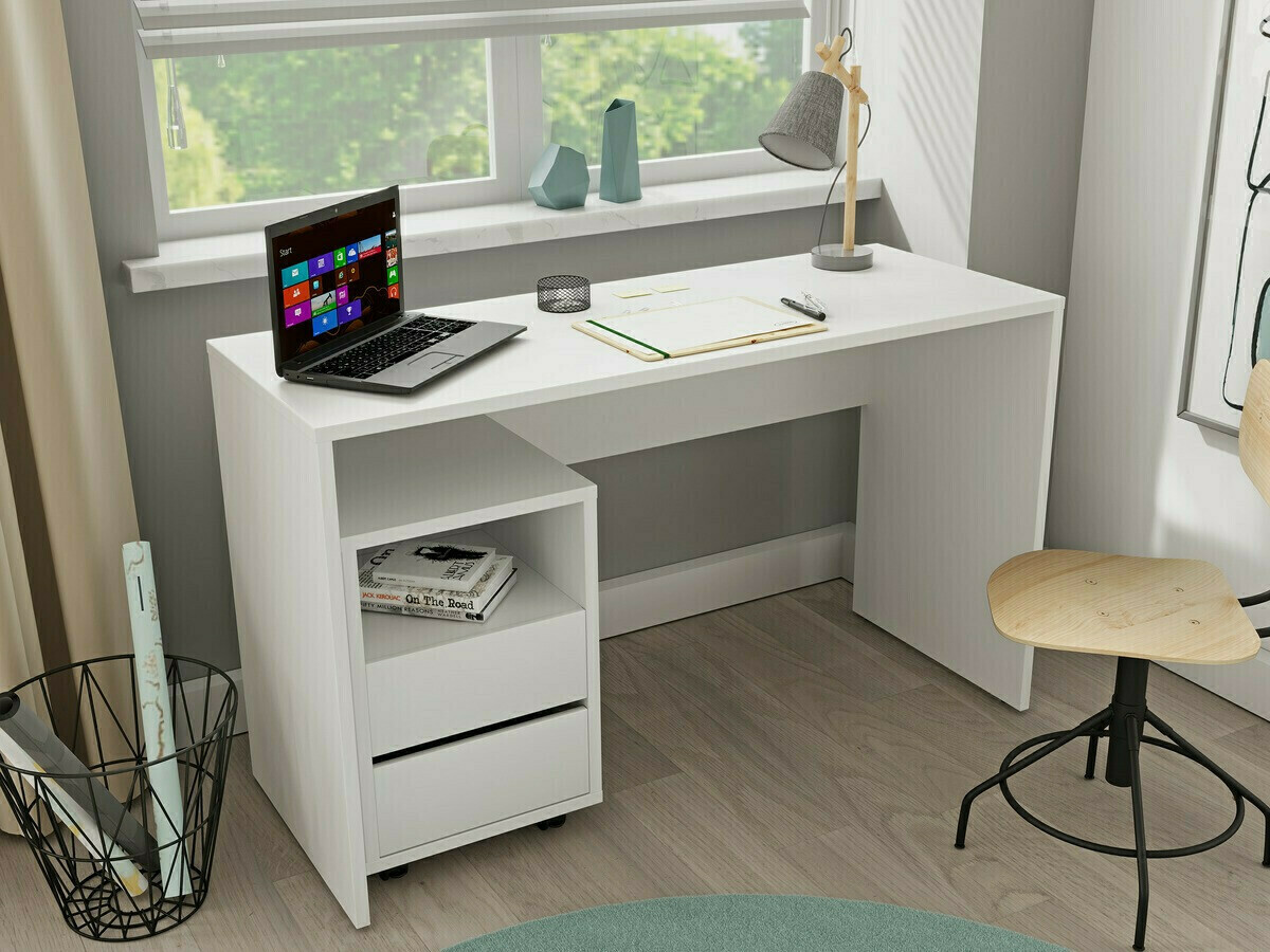 Scrivania da ufficio Austin 347 (Bianco)
